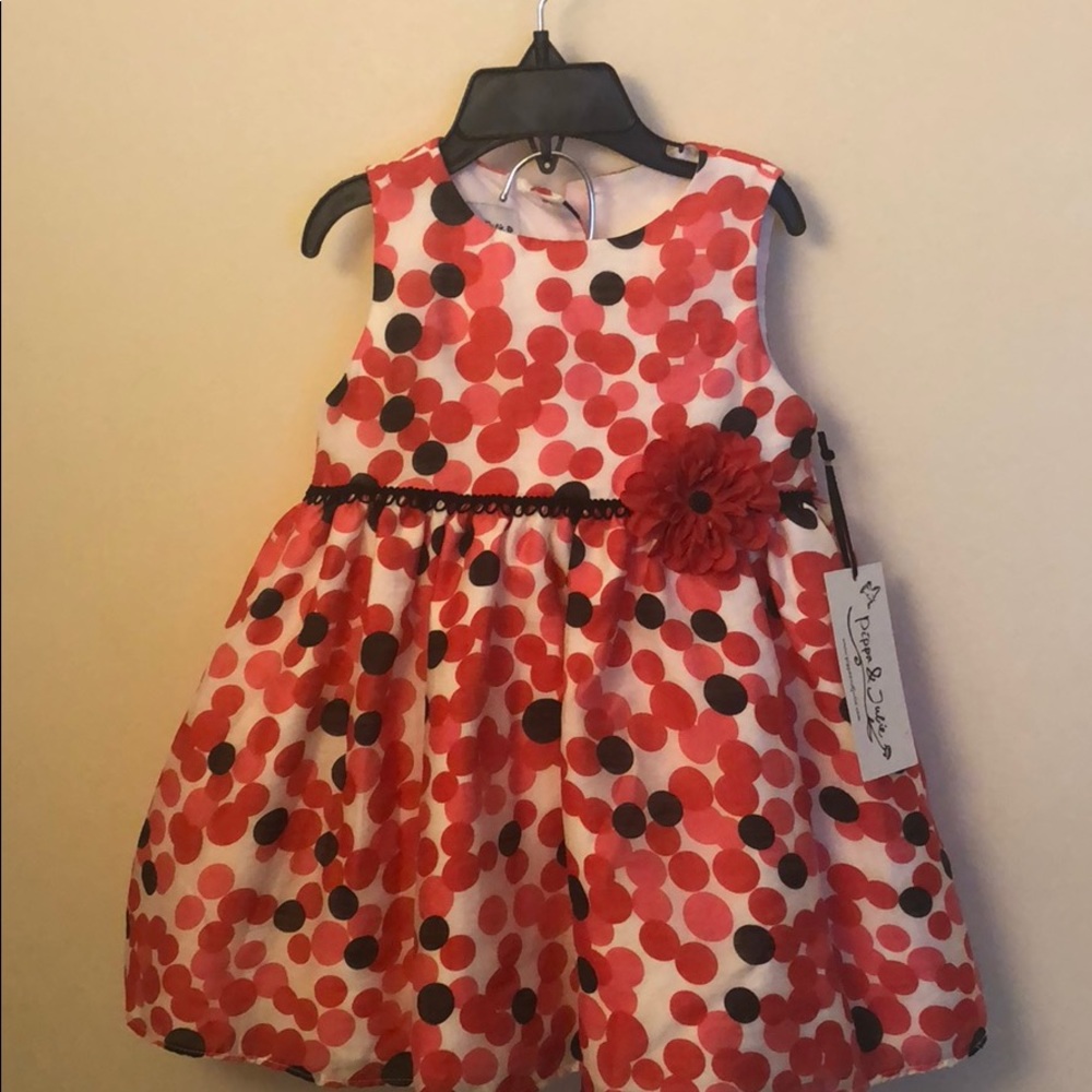 NWT Pippa & Julie polka dot dress 18 months